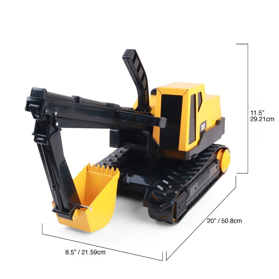 CAT Steel Excavator toy Yellow
