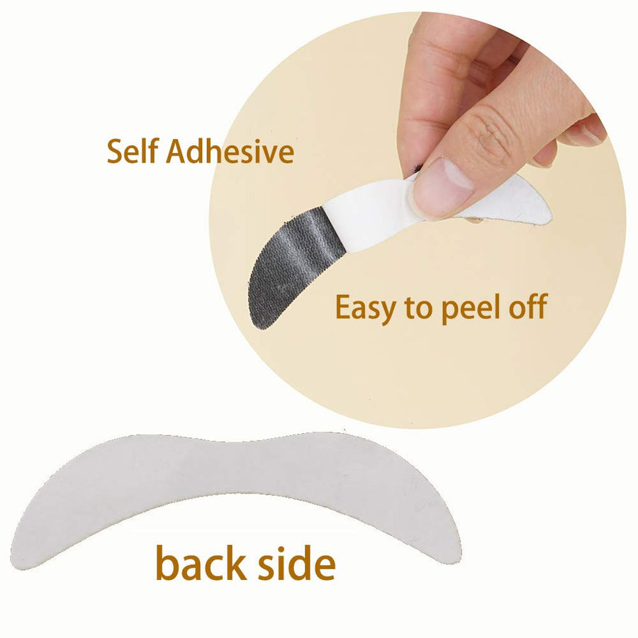 LuckyStar365 24 pcs Novelty Fake Mustaches, Mustache Party Supplies, Self Adhesive Mustaches for Masquerade Party & Performance