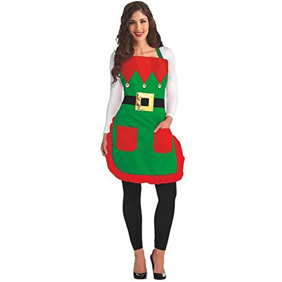 Christmas Elf Fabric Apron | Party Costume