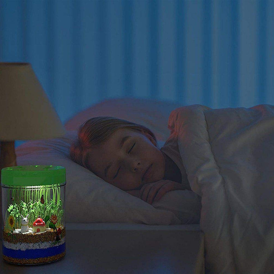 Light-Up Terrarium Kit for Kids - STEM Activities Science Craft Kits - Kids Crafts Gifts for Kids - Educational Kids Toys - Arts and Crafts for Girls & Boys Ages 4 5 6 7 8-12 Year Old Boy & Girl Gift
