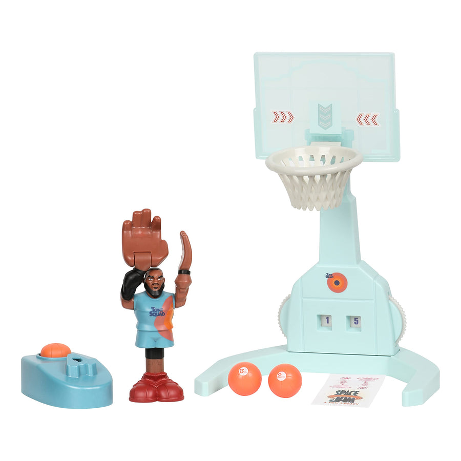 Moose Toys Space Jam: A New Legacy - Super Shoot & Dunk Playset with Lebron Figure