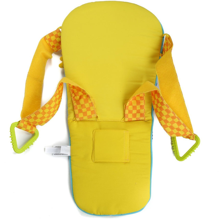 Taf Toys Toe Time Infant Car Seat Toy | Kick and Play Activity Center with Music, Lights, Mirror, and Jingling Toys | Fun Travel Baby Toy for Rear Car Seat | Easier Drive with Newborns, Babies