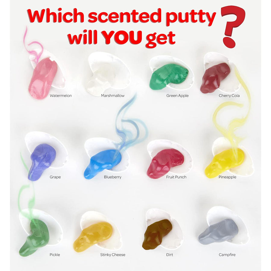 Silly Putty Silly Scents, Scented Putty Egg, Mystery Toy, Gift for Kids, 1ct