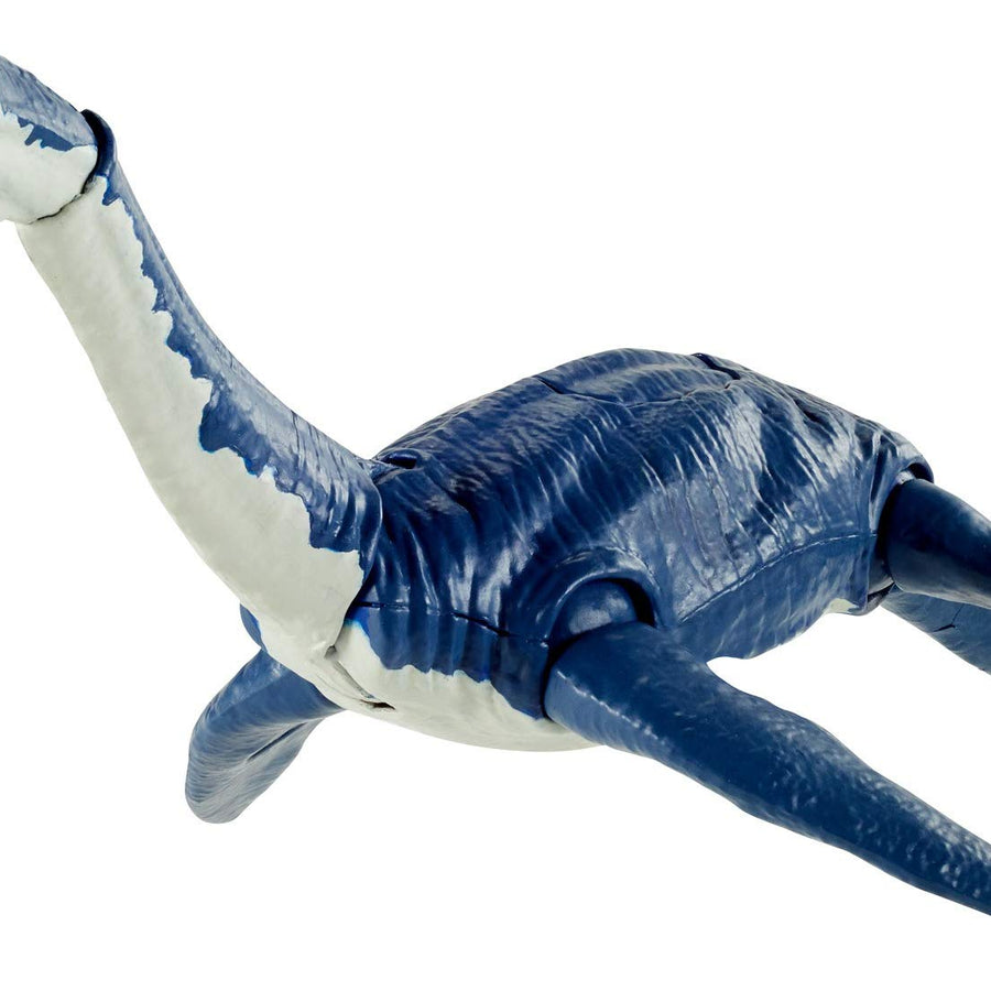 Jurassic World Plesiosaurus Savage Strike Dinosaur Action Figure, Smaller Size, Attack Move Iconic to Species, Movable Arms & Legs, Great Gift for Ages 4 Years Old & Up