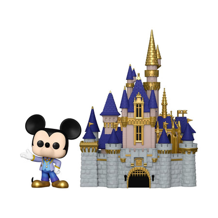 Funko Pop! Town: Walt Disney World 50th - Cinderella Castle with Mickey Mouse