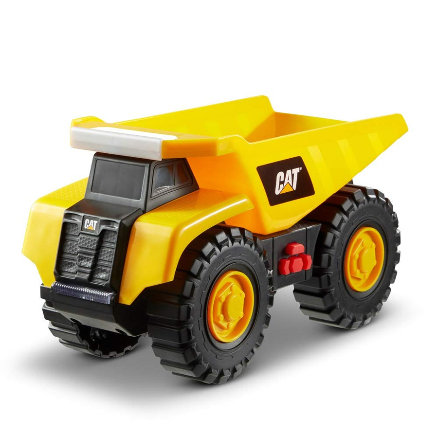 Cat Construction Tough Machines Toy Dump Truck with Lights & Sounds, Yellow