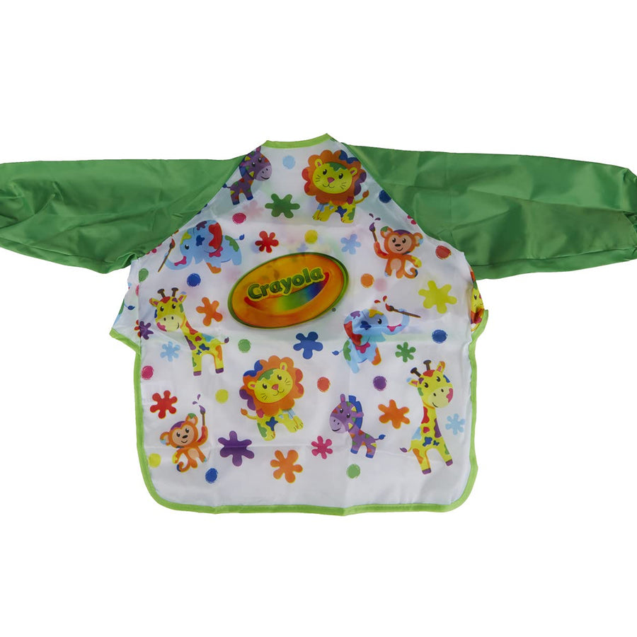 Crayola Art Smock for Toddlers, Painting Apron, Waterproof Bib, Age 12 Months and up, 1 x 7-1/5 x 8-1/10 in , Crayola My First Art Smock