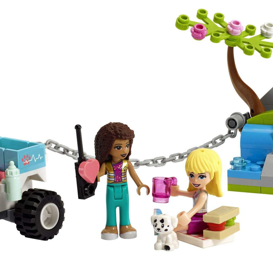 LEGO Friends Vet Clinic Rescue Buggy 41442 Building Kit; Vet Clinic Collectible Toys for Kids Aged 6+; Includes First-Aid Toy Accessories and Children’s Vet Kit, New 2021 (100 Pieces)