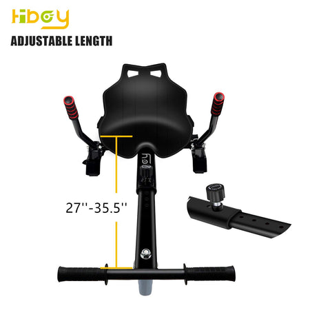 Hiboy HC-01 Hoverboard Kart Seat Attachment Accessory for 6.5" 8" 10" Two Wheel Self Balancing Scooter