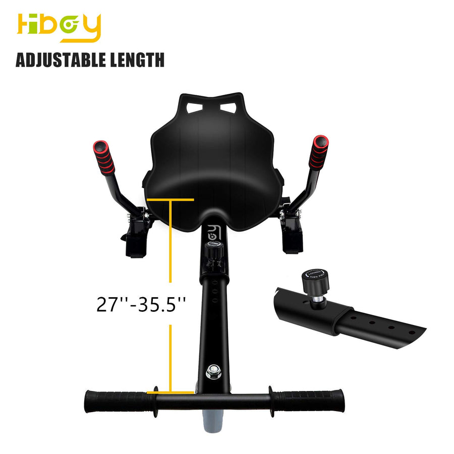 Hiboy HC-01 Hoverboard Kart Seat Attachment Accessory for 6.5" 8" 10" Two Wheel Self Balancing Scooter