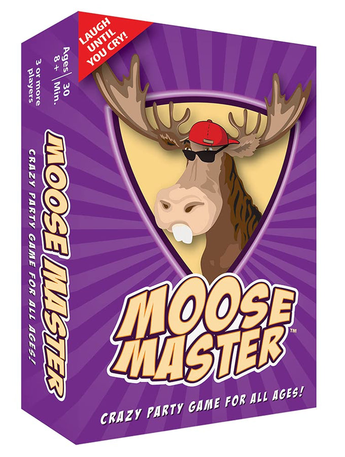 Moose Master - Party Card Game - Have Fun Making Your Friends Laugh - for Fun People Looking for a Hilarious Night in A Box
