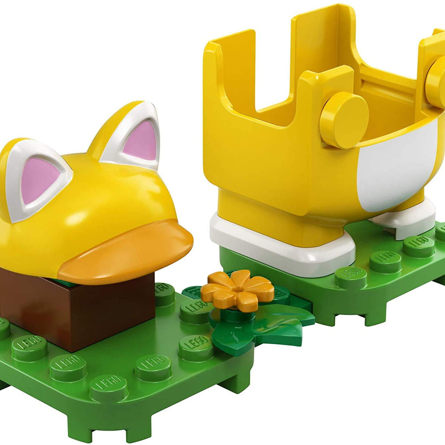 LEGO Super Mario Cat Mario Power-Up Pack 71372 Building Kit, Cool Toy for Kids to Power Up The Mario Figure in The Adventures with Mario Starter Course (71360) Playset (11 Pieces)
