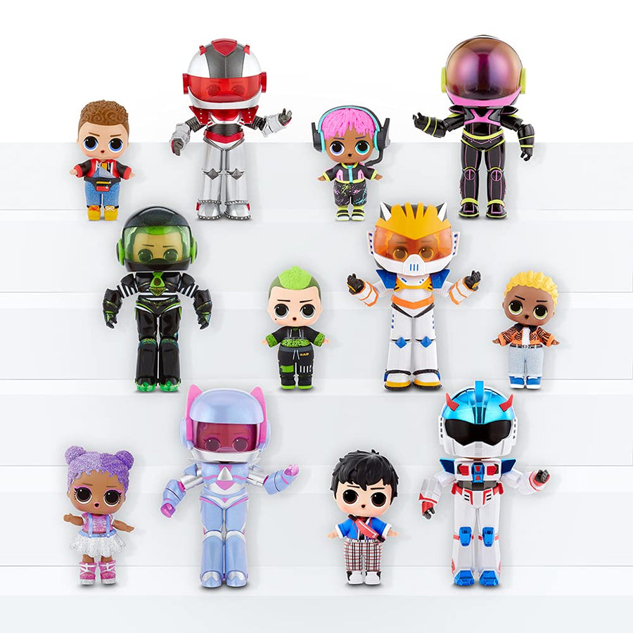 LOL Surprise Boys Arcade Heroes Action Figure Doll with 15 Surprises Including Hero Suit and Boy Doll or Ultra-Rare Girl Doll, Shoes, Accessories, Trading Card | Kids Age 4-15 Years