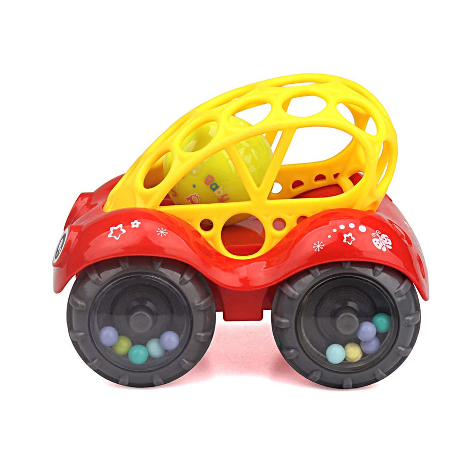ZHFUYS Rattle & Roll Car,3 to 24 Months Baby Toys 5 inch boy and Girl Infant Toys Vehicles