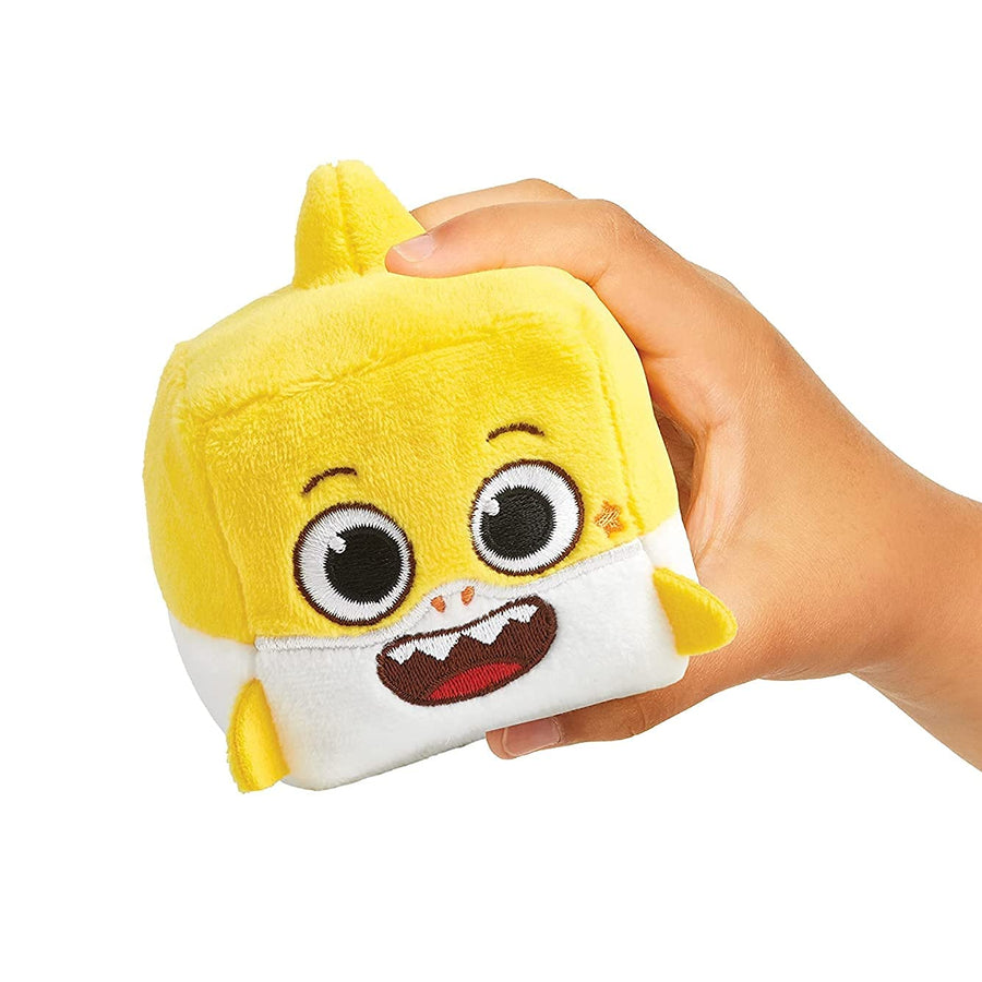 WowWee Baby Shark's Big Show! Song Cube – Singing Baby Shark Plush – Stuffed Animal Toys for Toddlers