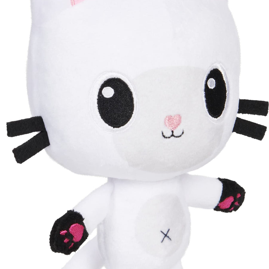 Gabby's Dollhouse, 8-inch Pandy Paws Purr-ific Plush Toy, Kids Toys for Ages 3 and up
