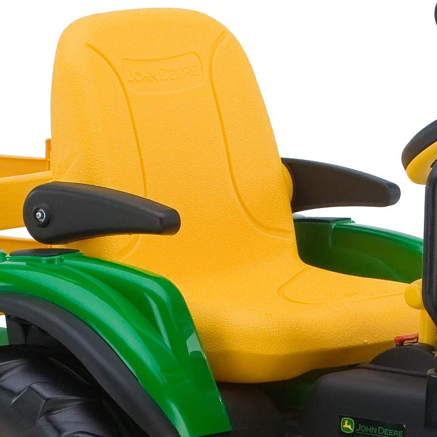 Peg Perego John Deere Ground Force Tractor with Trailer