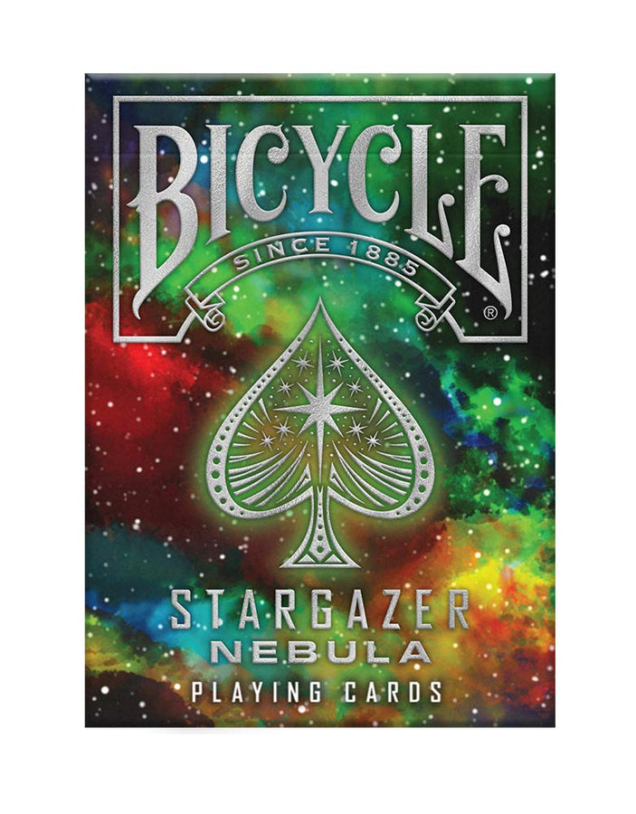Bicycle Stargazer Nebula Playing Cards , Black