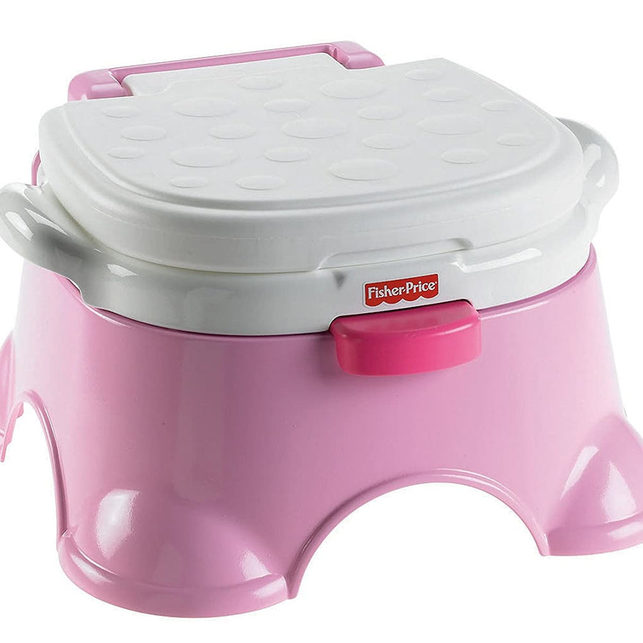 Fisher-Price Pink Princess Stepstool Potty