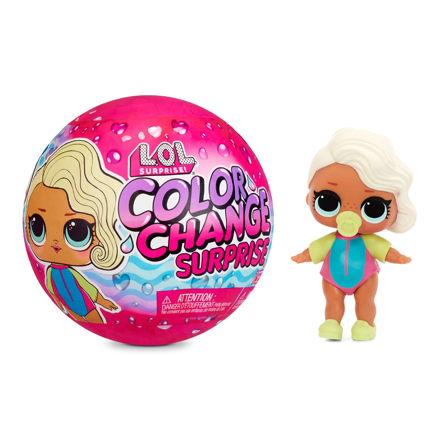 LOL Surprise Color Change Dolls with 7 Surprises Including Outfit and Accessories for Collectible Doll Toy