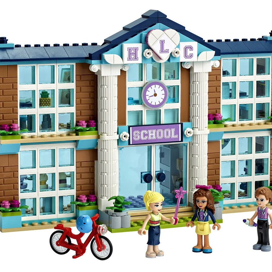 LEGO Friends Heartlake City School 41682 Building Kit; Pretend School Toy Fires Kids’ Imaginations and Creative Play; New 2021 (605 Pieces)