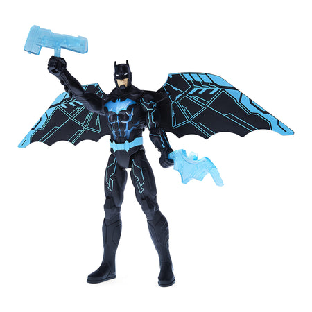 DC Comics Batman Bat-Tech 12-inch Deluxe Action Figure with Expanding Wings, Lights and Over 20 Sounds, Kids Toys for Boys