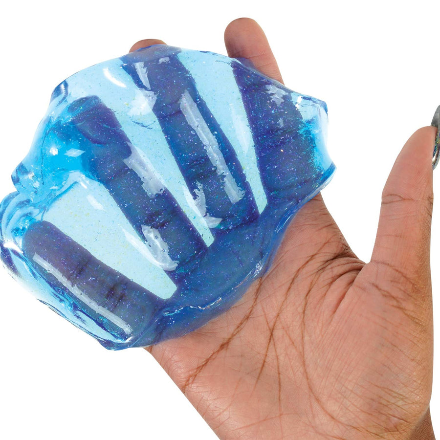 Crazy Aaron's Transparent Thinking Putty - 4" Falling Water Liquid Glass See Through Putty Tin - 90 Grams, Never Dries Out