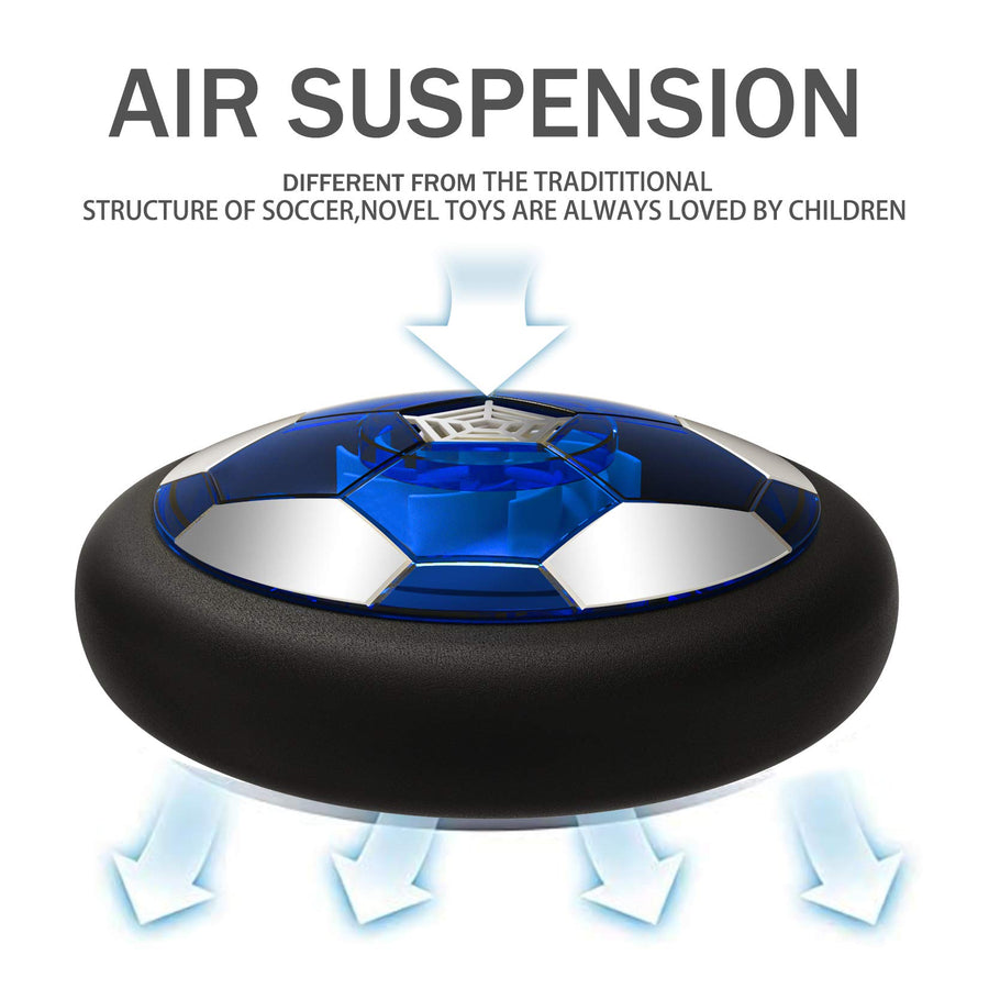 Hover Soccer Ball Boy Toys, Rechargeable Air Soccer Indoor Floating Soccer Ball with LED Light and Upgraded Foam Bumper Perfect Birthday Christmas Gifts for Kids Toddler Girls