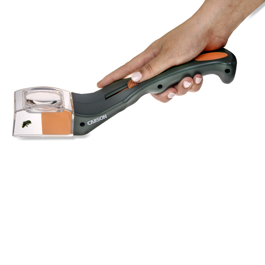 Carson BugView Quick-Release Bug Catching Tool and Magnifier for Children and Adults