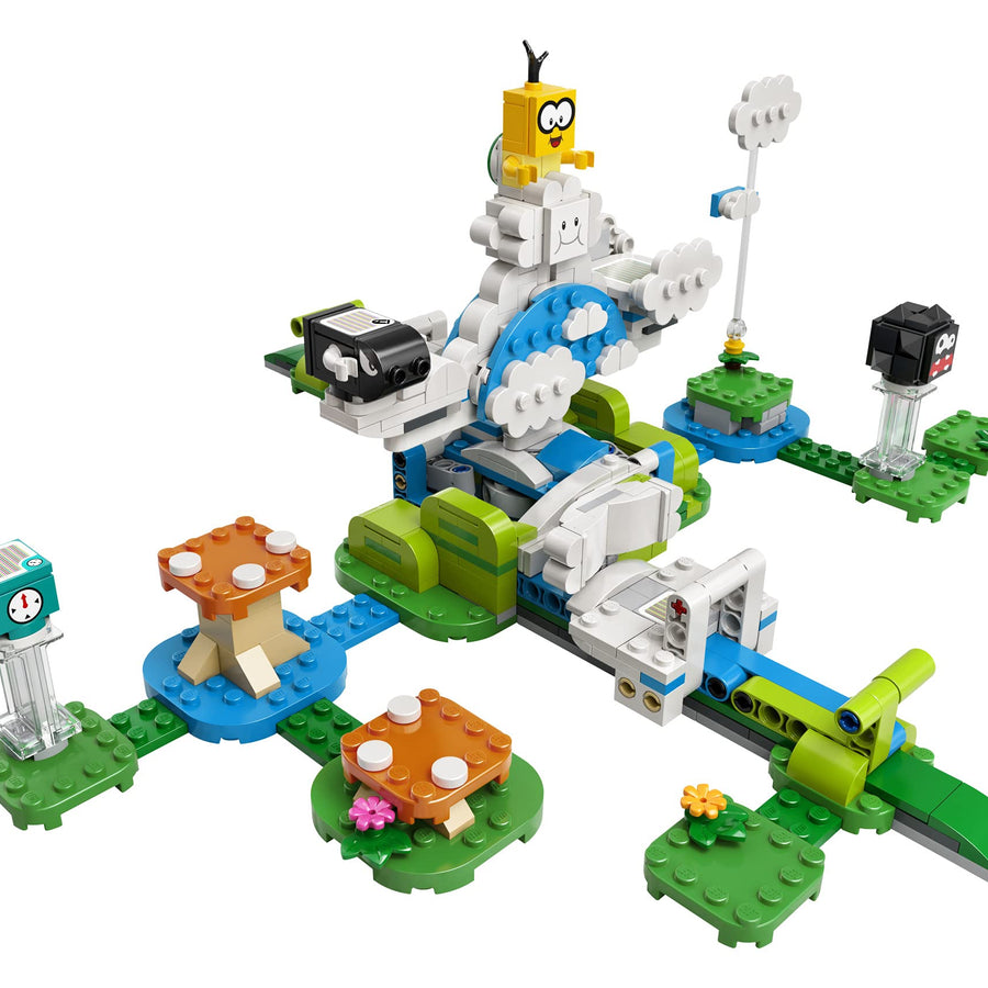 LEGO Super Mario Lakitu Sky World Expansion Set 71389 Building Kit; Collectible Toy Playset for Kids; New 2021 (484 Pieces)