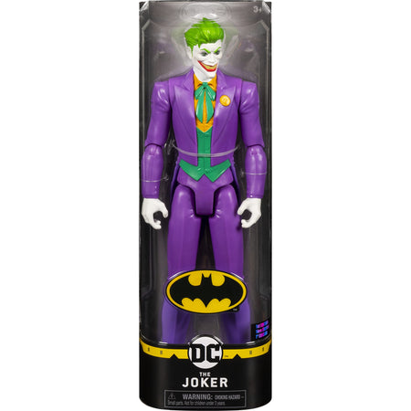 BATMAN, 12-Inch THE JOKER Action Figure Toy, Kids Toys for Boys Aged 3 and up