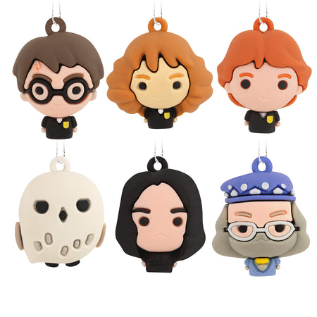 Hallmark Harry Potter and Friends Miniature Christmas Ornaments, Mini Set of 6