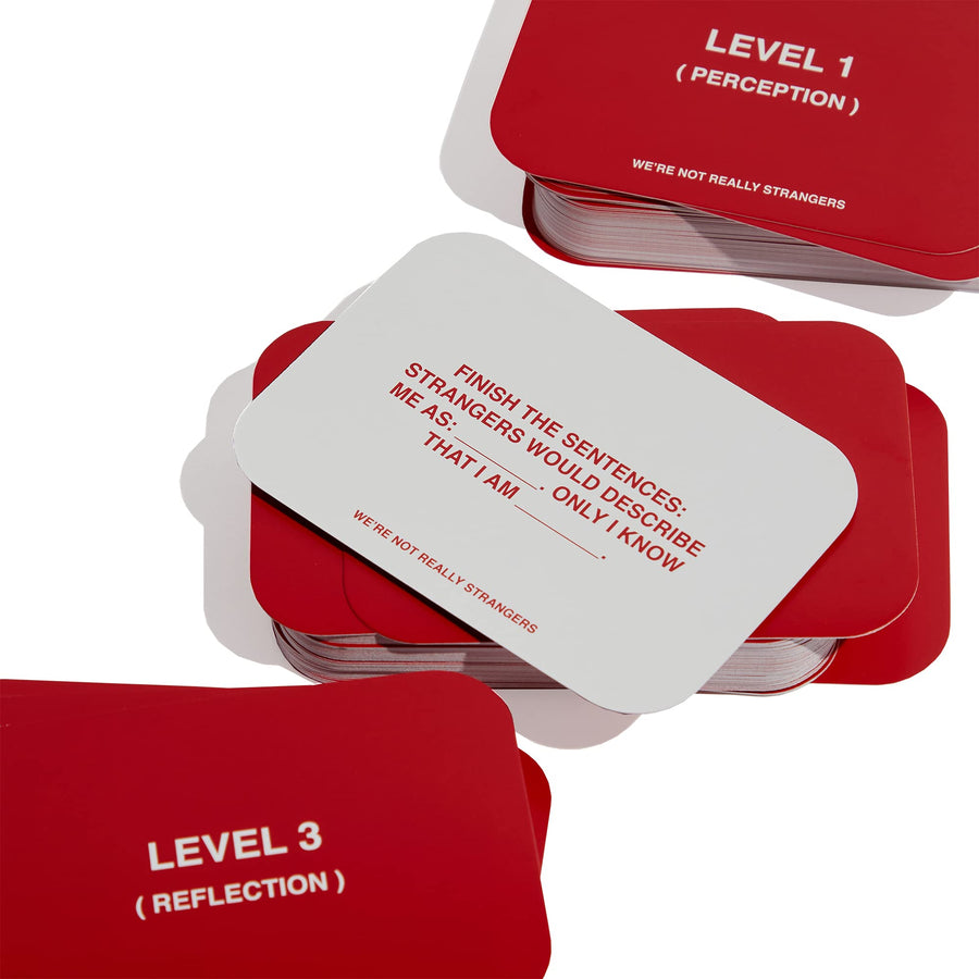 We're Not Really Strangers Card Game - an Interactive Adult Card Game and Icebreaker