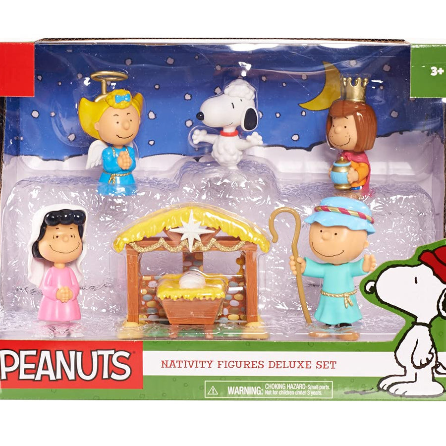 Peanuts Christmas Nativity Set, by Just Play