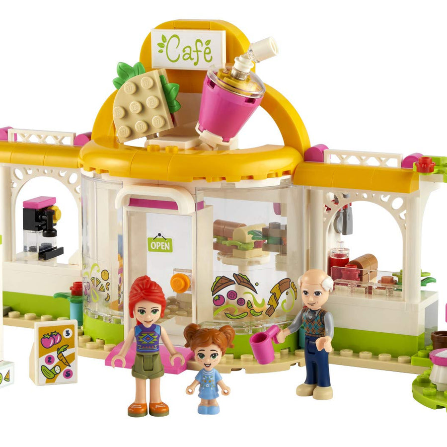 LEGO Friends Heartlake City Organic Café 41444 Building Kit; Modern Living Set for Kids Comes Friends Mia, New 2021 (314 Pieces)