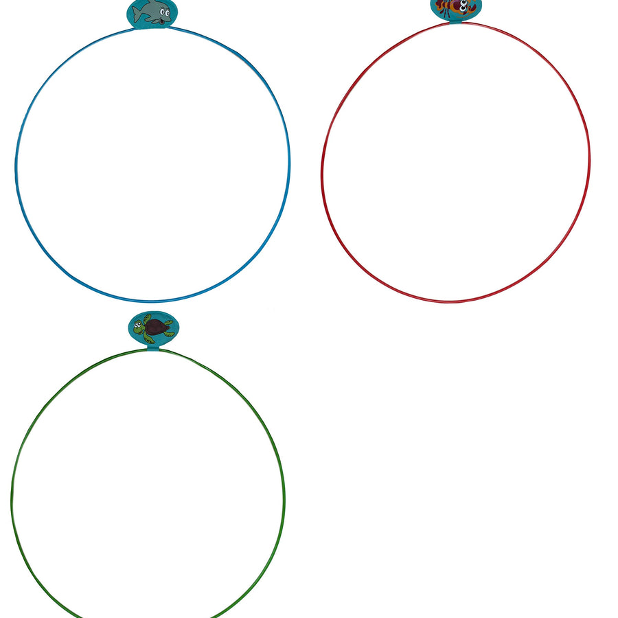 Water Sports 81055-7 Swim Thru Rings Assorted Pack