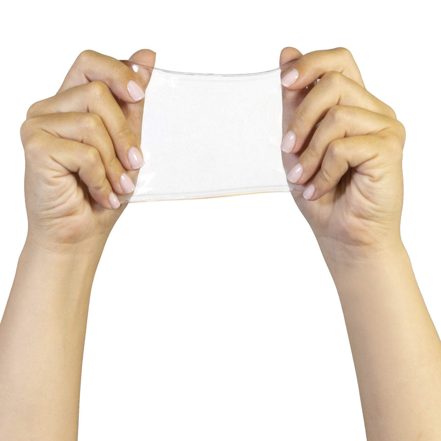 Crazy Aaron's Liquid Glass Thinking Putty 4 Inch Tin (3.2 oz) - See-Through Putty, Soft Texture - Never Dries Out