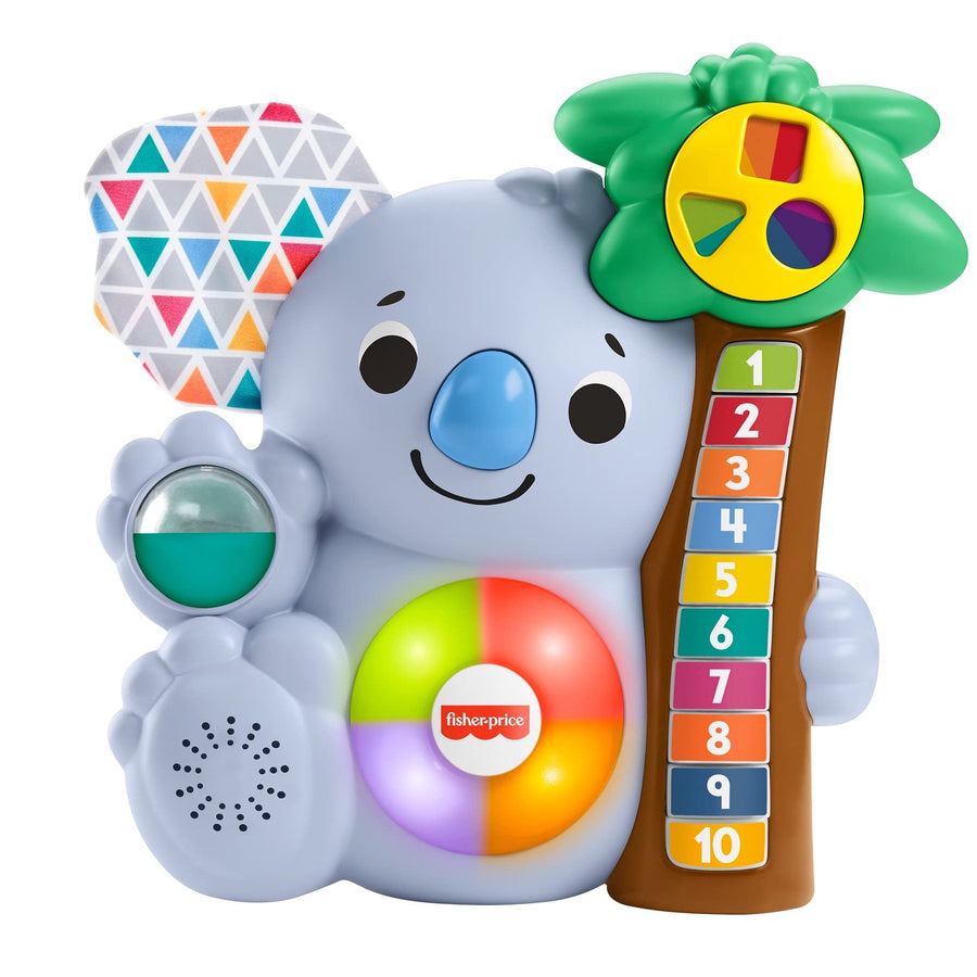 Fisher-Price Linkimals Counting Koala, musical learning toy for babies and toddlers