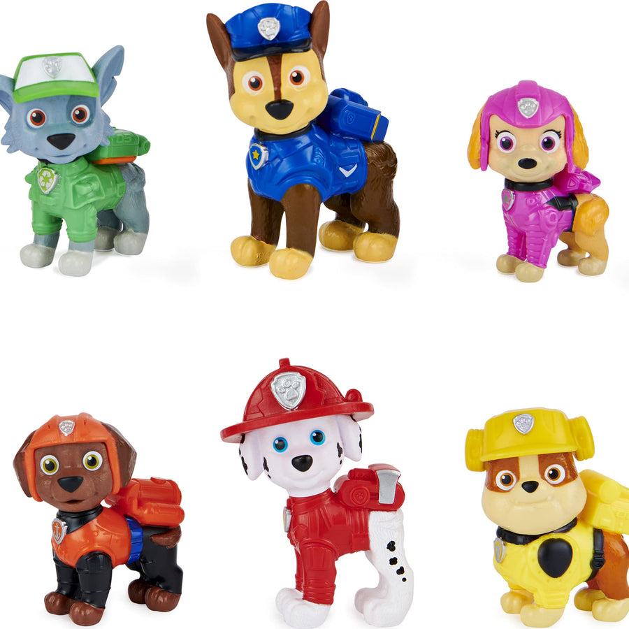 PAW Patrol, Movie Pups Gift Pack with 6 Collectible Toy Figures, Kids Toys for Ages 3 and up