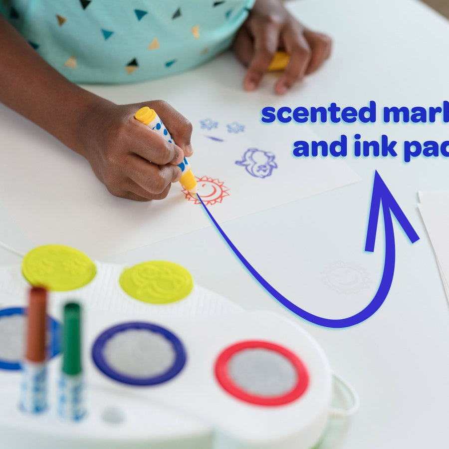 Crayola Color Wonder Light Up Stamper with Scented Inks, Gift for Kids, Ages 3, 4, 5, 6