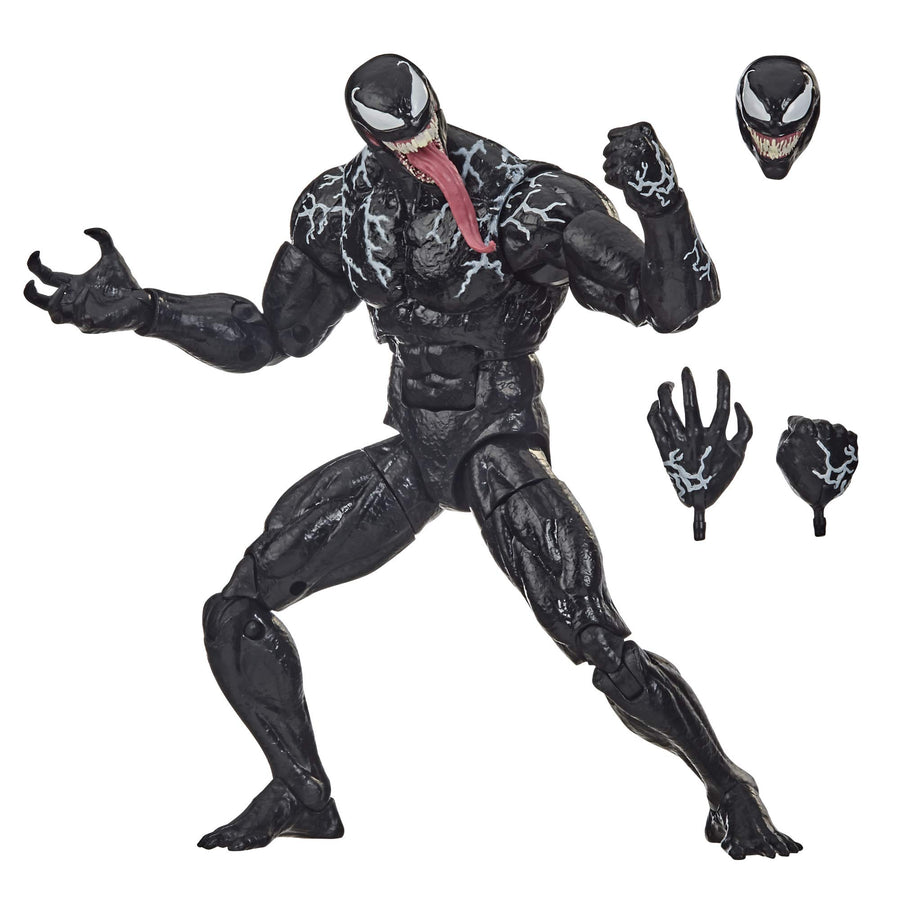 Hasbro Marvel Legends Series Venom 6-inch Collectible Action Figure Venom Toy, Premium Design and 3 Accessories