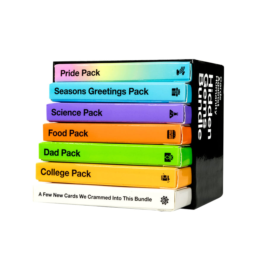 Cards Against Humanity: Hidden Gems Bundle • 6 themed packs + 10 new cards