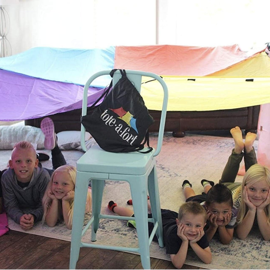 Blanket Fort Kit for Kids, The Original TOTE•A•FORT, Kids Fort, Portable Blanket Fort
