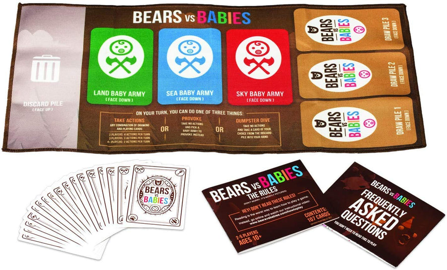 Bears vs Babies by Exploding Kittens - A Monster-Building Card Game - Family-Friendly Party Games - Card Games For Adults, Teens & Kids