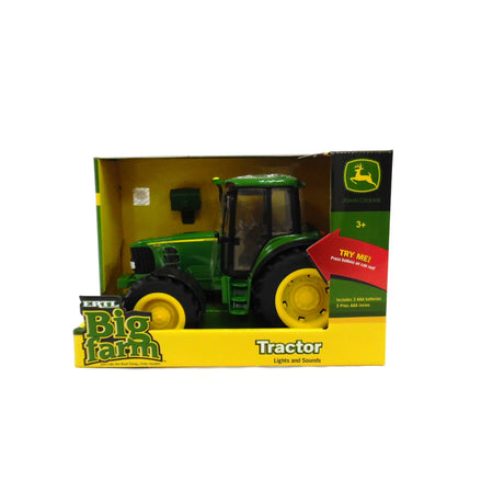 TOMY John Deere Big Farm Tractor With Lights & Sounds (1:16 Scale), Green