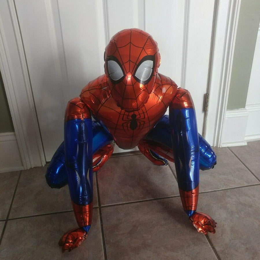 BCD-PRO Superhero Spiderman Airwalker Balloon Medium Size for Kid Toddler Birthday Decoration
