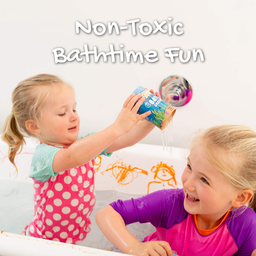 Honeysticks Bath Crayons for Toddlers & Kids - Handmade from Natural Beeswax for Non Toxic Bathtub Fun - Fragrance Free, Non-Irritating Bath Toys - Bright Colors and Easy to Hold - Washable - 7 Pack