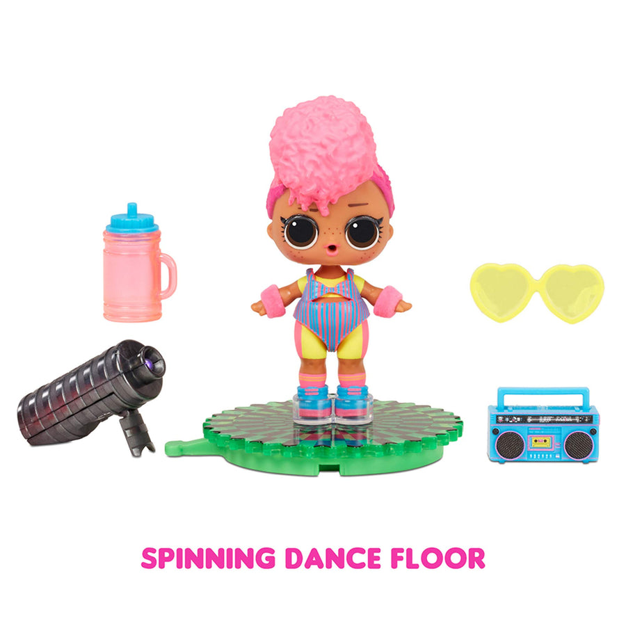 LOL Surprise Dance Dance Dance Dolls with 8 Surprises Including Doll Dance Floor That Spins, Dance Move Card and Accessories - Great Gift for Girls Age 4-7
