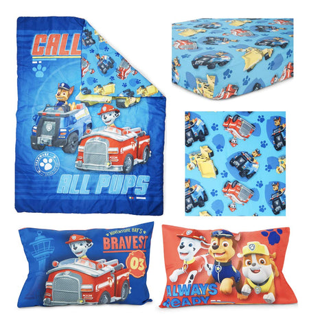 Paw Patrol Paw Patrol Calling All Pups 4-Piece Toddler Bedding Set