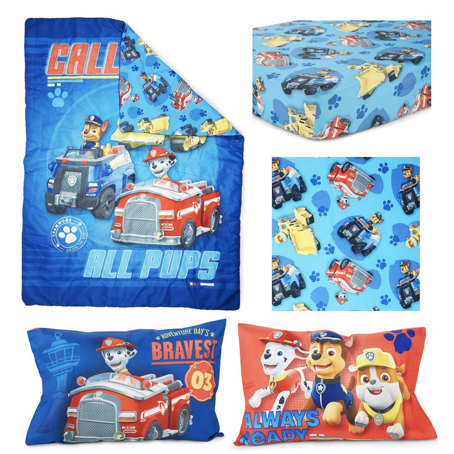 Paw Patrol Paw Patrol Calling All Pups 4-Piece Toddler Bedding Set